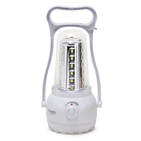 Переносная светодиодная лампа фонарь на аккумуляторе NS-215 (аккумулятор 400 mAh, 40 диодов, 220 В), Белый