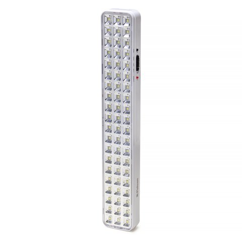 Переносна світлодіодна панель-ліхтар лампа Pelsan на акумуляторі 60 діодів (настільна/стінна), Білий